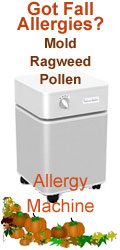 Fall and Winter allergies air filter
